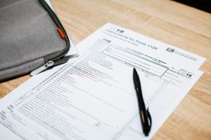 forms on a desk